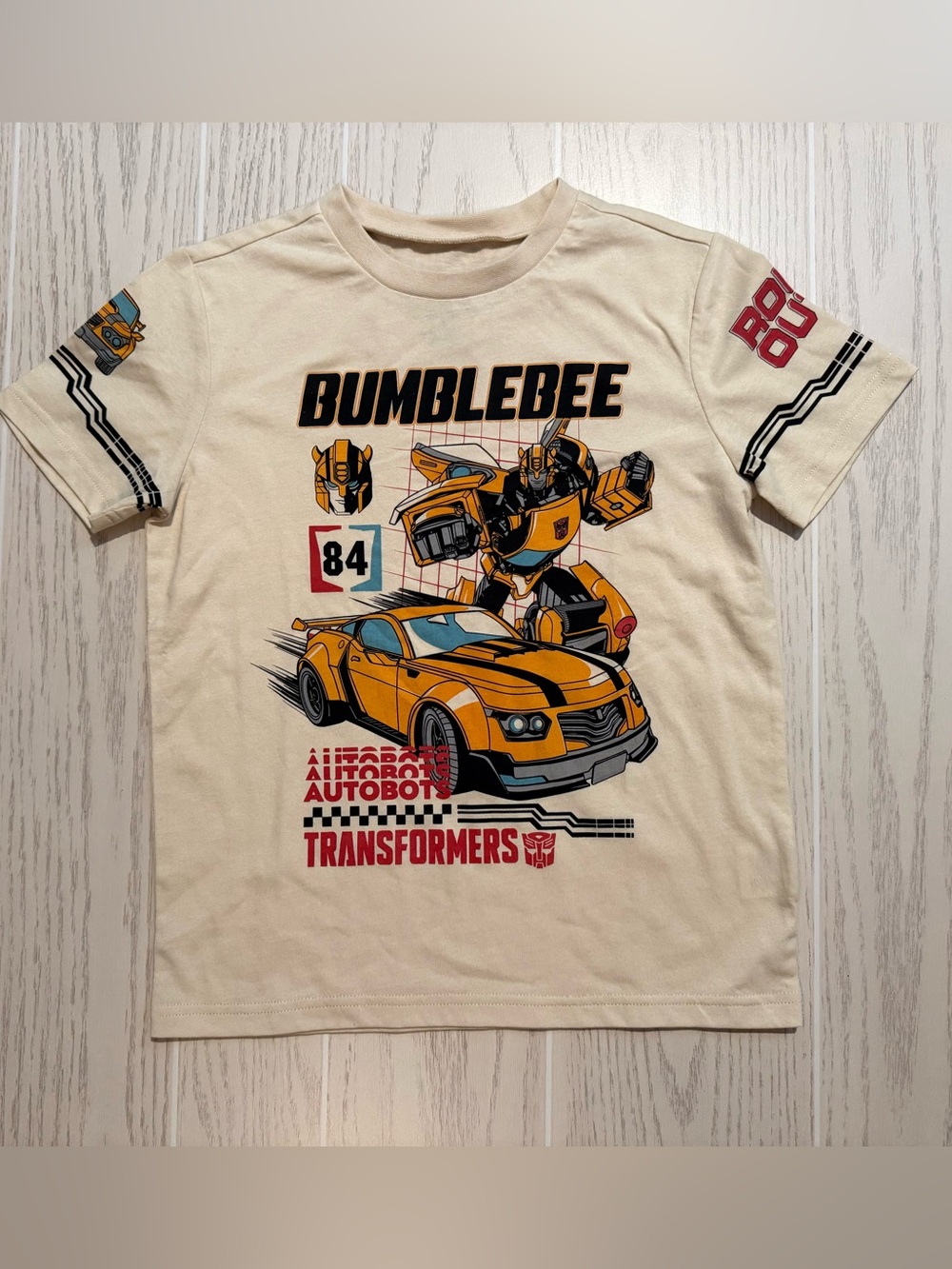 Freeze Transformers Bumblebee Boys Size 8 Graphic Tee NWOT